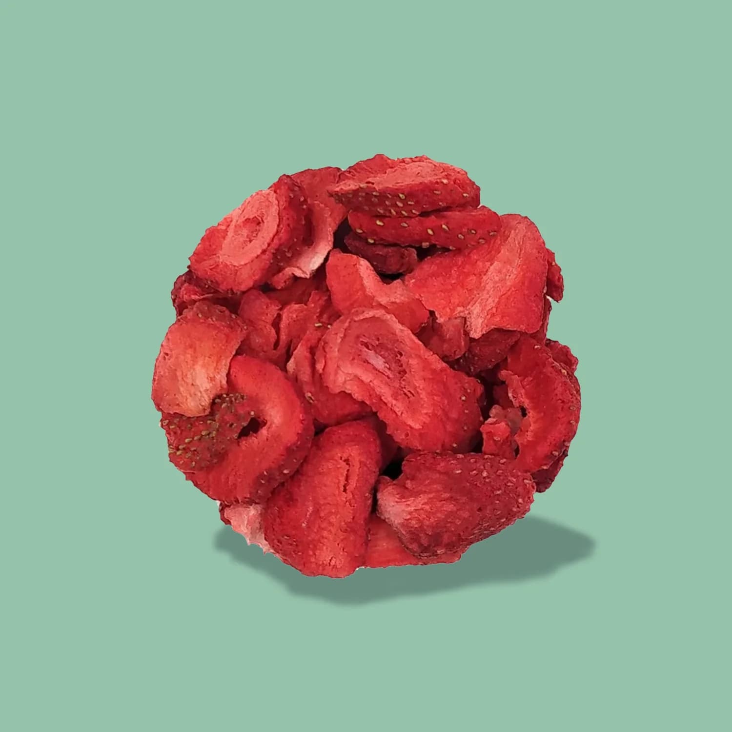 Aardbei gevriesdroogd